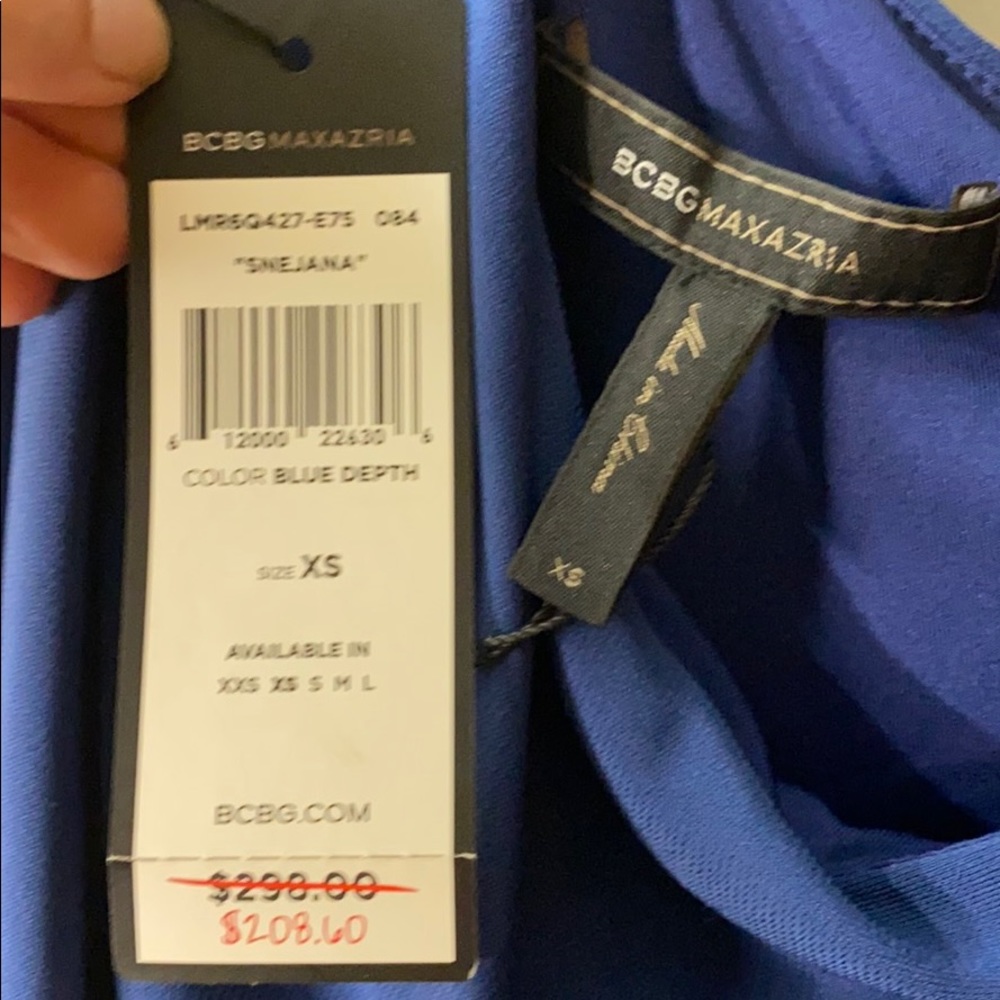 BCBGMaxazria Snejana color blue Perfect condition